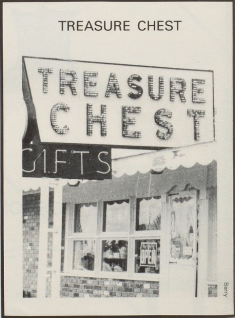 AJs Quiltery West (Treasure Chest) - 1981 Yearbook Photo